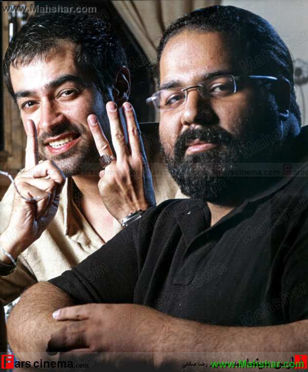 عکس ها و مصاحبه با رضا صادقی و شهاب حسینی در کافه هنر شهاب حسینی